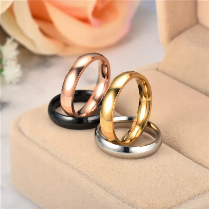 Gold, Stainless Steel or Titanium Ring