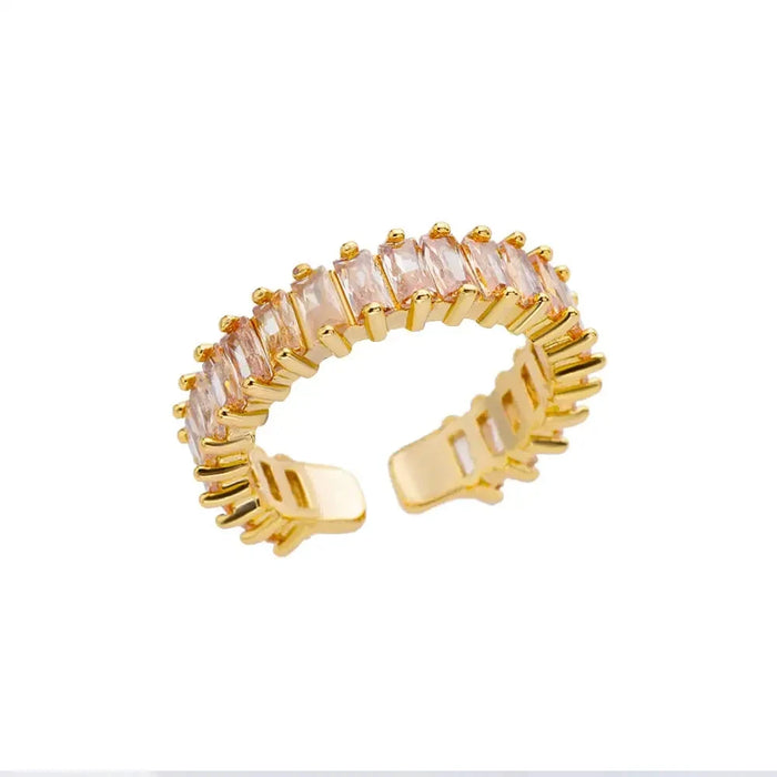 Stainless Steel Rings for Women Gold Color Never Fade