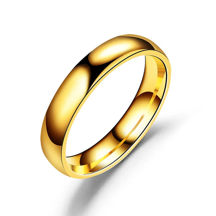 Gold, Stainless Steel or Titanium Ring