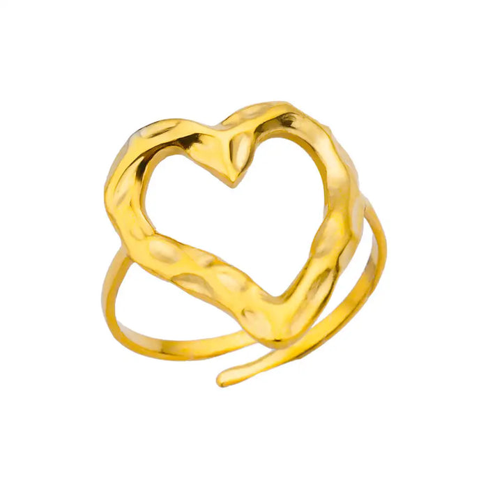 Stainless Steel Rings for Women Gold Color Never Fade