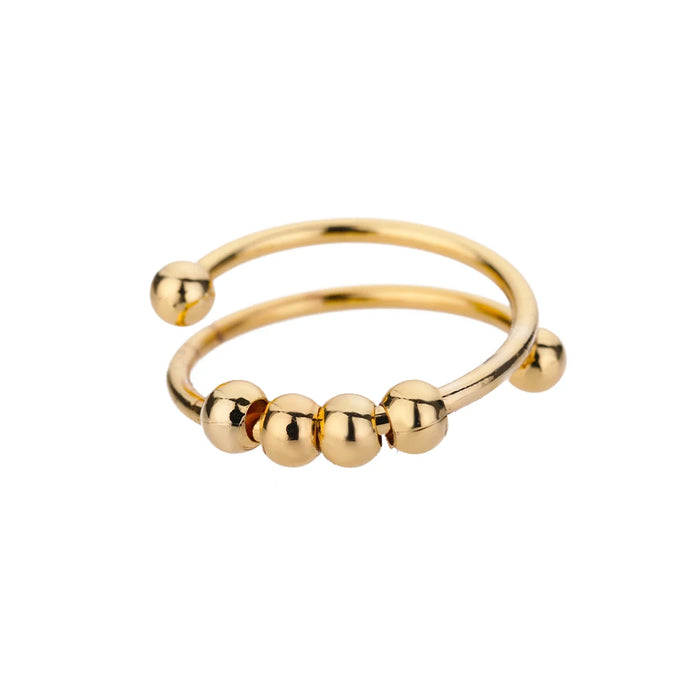 Stainless Steel Rings for Women Gold Color Never Fade